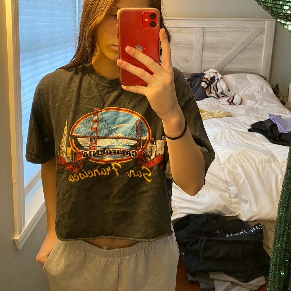 brandy melville crop top